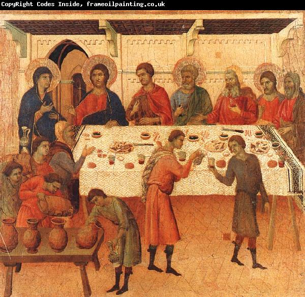 Duccio di Buoninsegna Wedding at Cana